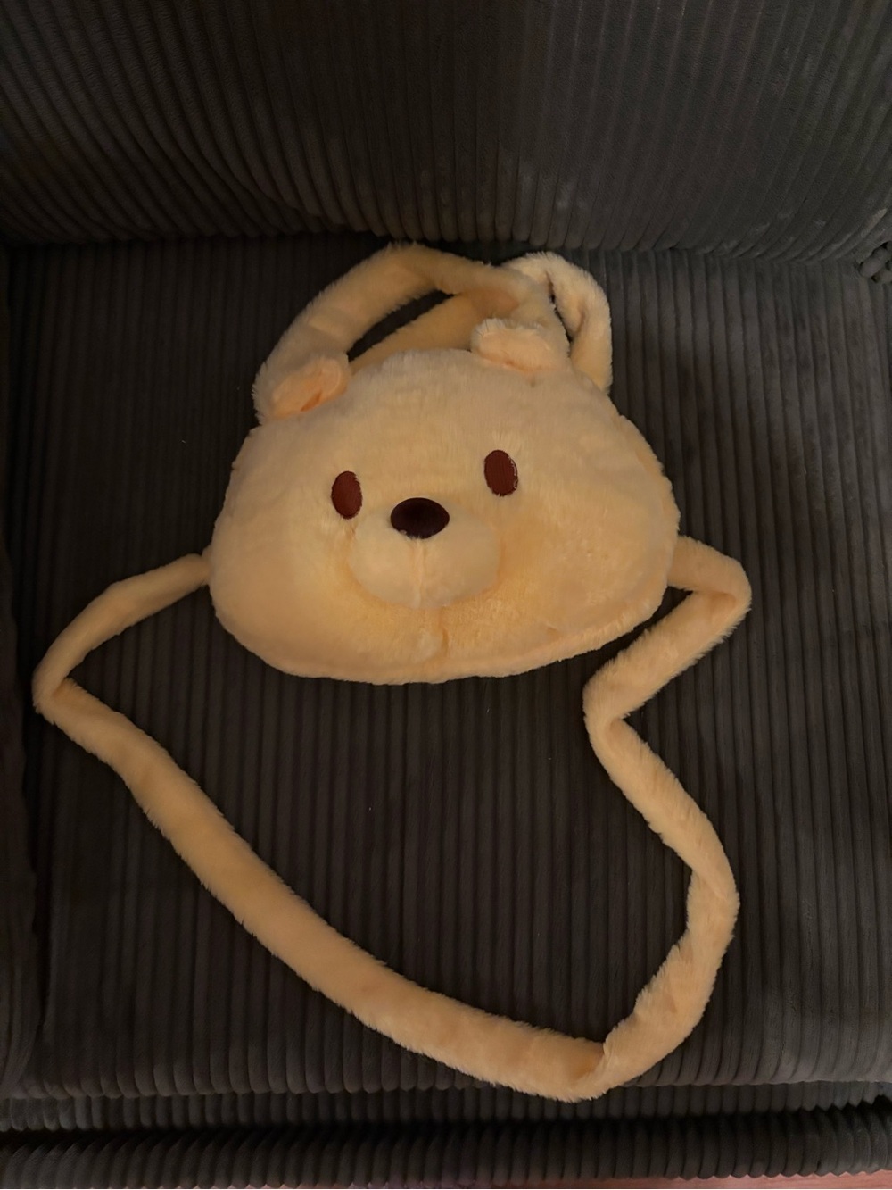 Winnie the Pooh inspired Crossbody Bag for Kids - yellow